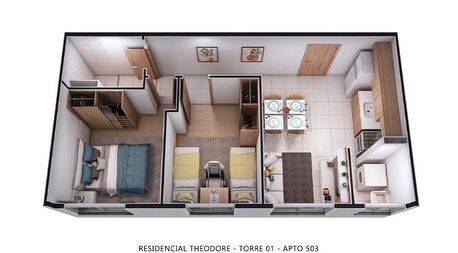 Apartamento à venda com 2 quartos, 42m² - Foto 17