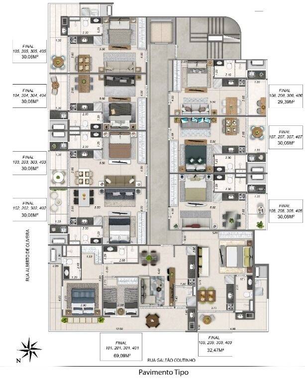 Apartamento à venda com 3 quartos, 148m² - Foto 1