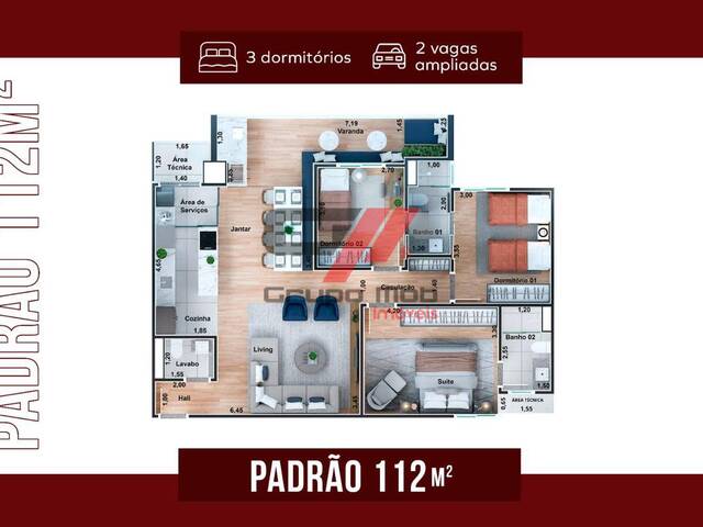 Apartamento para Venda em Taubaté - 3